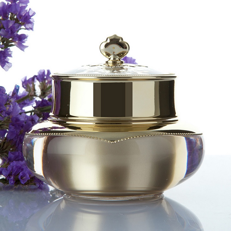 Tarro cosmético de acrílico