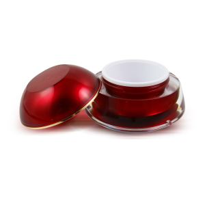 Tarro acrílico cosmético Jh-mqk-pk-3