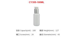 Botella plástica cosmética Jh-cy355-100ml