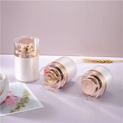 Vacuum cosmetic jar